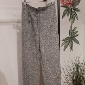Vintage Valentino Boutique Wide Leg Wool Trousers